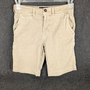 American Eagle‎ Outfitters Tan Flat Front Summer Shorts SZ 28